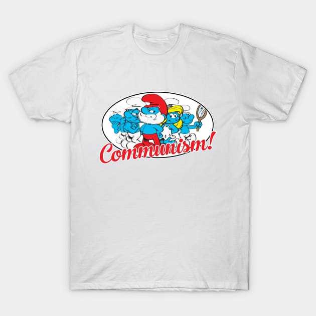 Smurfs - Communism light T-Shirt by karutees